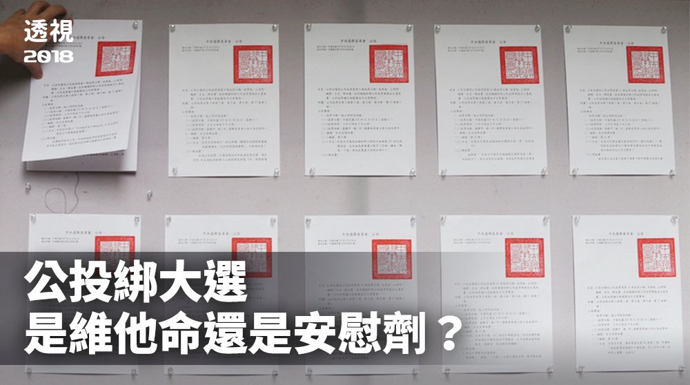 透視2018／公投綁大選 是維他命還是安慰劑？