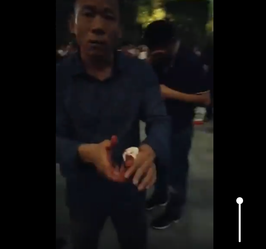 中國塵肺病工人深圳索賠 警方暴力驅散