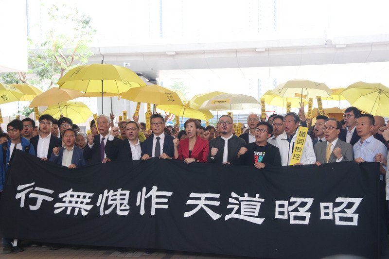 港佔中案續審 庭上播影片還原初衷