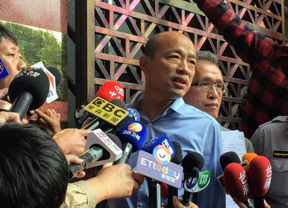 不告鄭弘儀了 韓國瑜：追求愛與包容