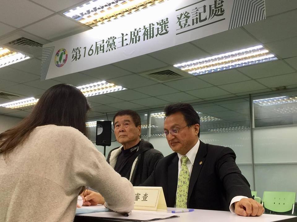 登記參選民進黨主席 郭泰麟拔頭籌 陳其邁仍無動靜