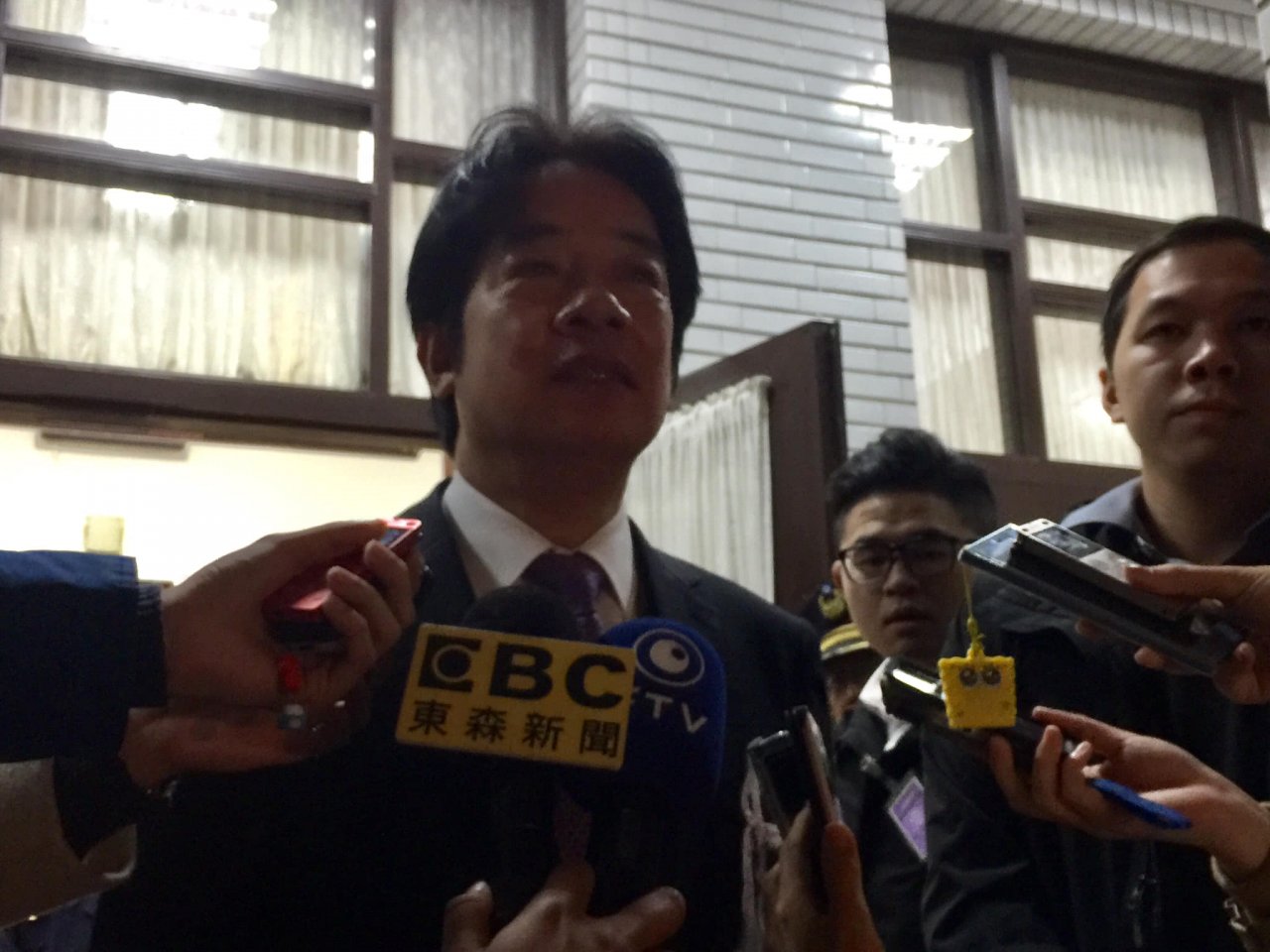 蔡總統勉好投手繼續投 賴揆對動向仍不鬆口