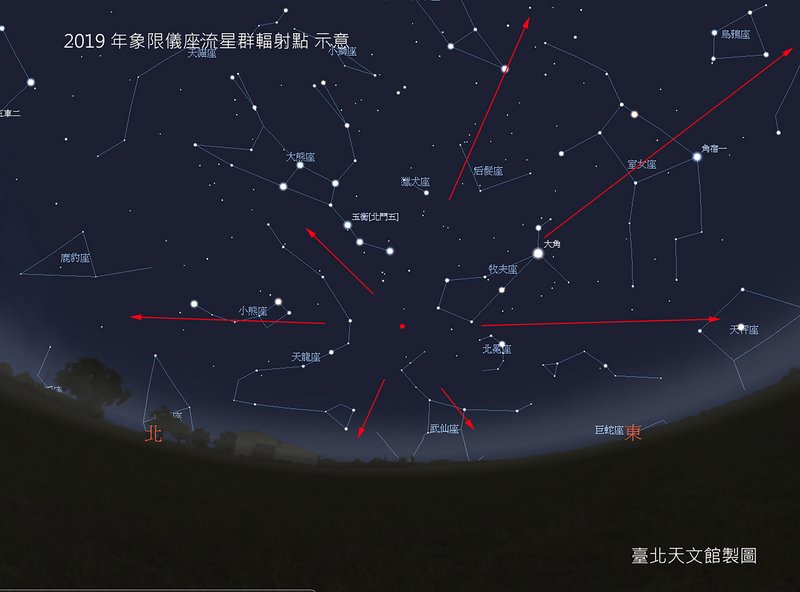 1月三大壯觀天象 象限儀座流星雨4日登場