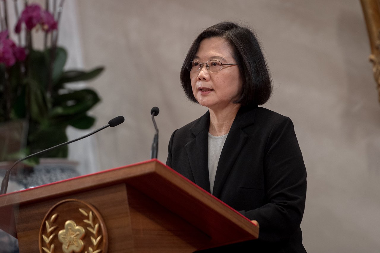總統府：蔡總統未提及歡迎英國在南海設置基地