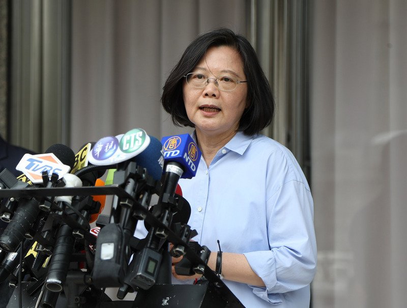 談黨內初選 蔡總統：全力配合協調小組
