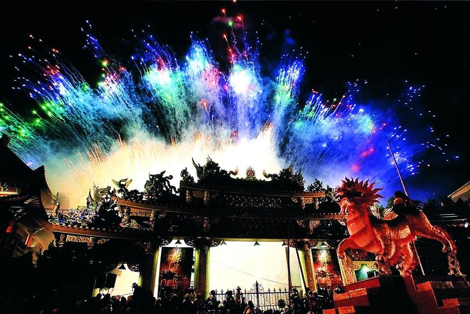 2019保生文化祭明開鑼 「放火獅」震撼登場