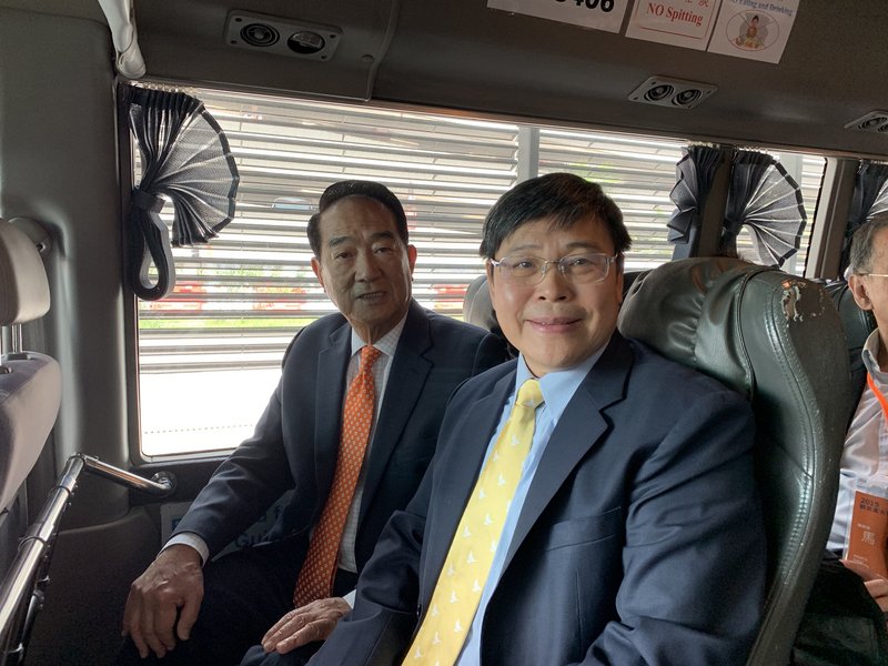 宋楚瑜到訪香港 將會見中聯辦官員