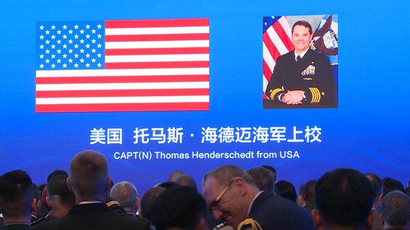 中國海軍70周年慶&nbsp; 美國僅派上校出席