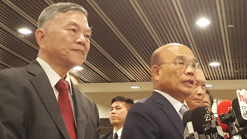 港反送中遊行 蘇揆批一國兩制是空話