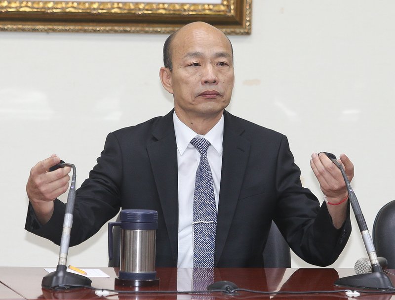 不願參加初選辯論 韓國瑜重申尊重黨的決定