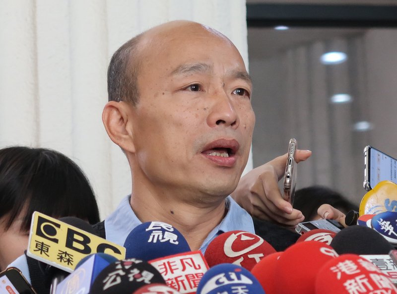 「總統兼閣揆」論挨批 韓國瑜：只是一個方向