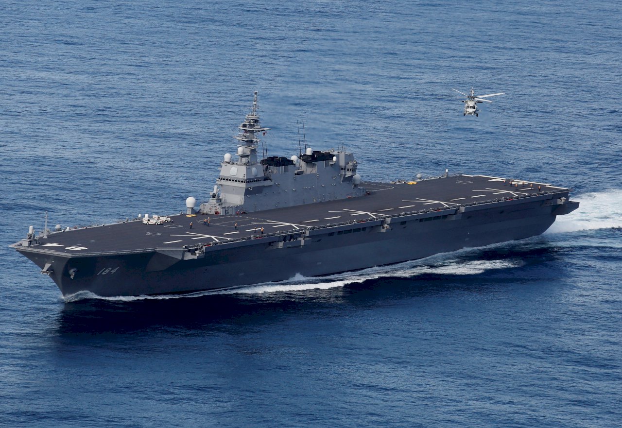 日本出雲級護衛艦航空母艦化 戰機選F-35B