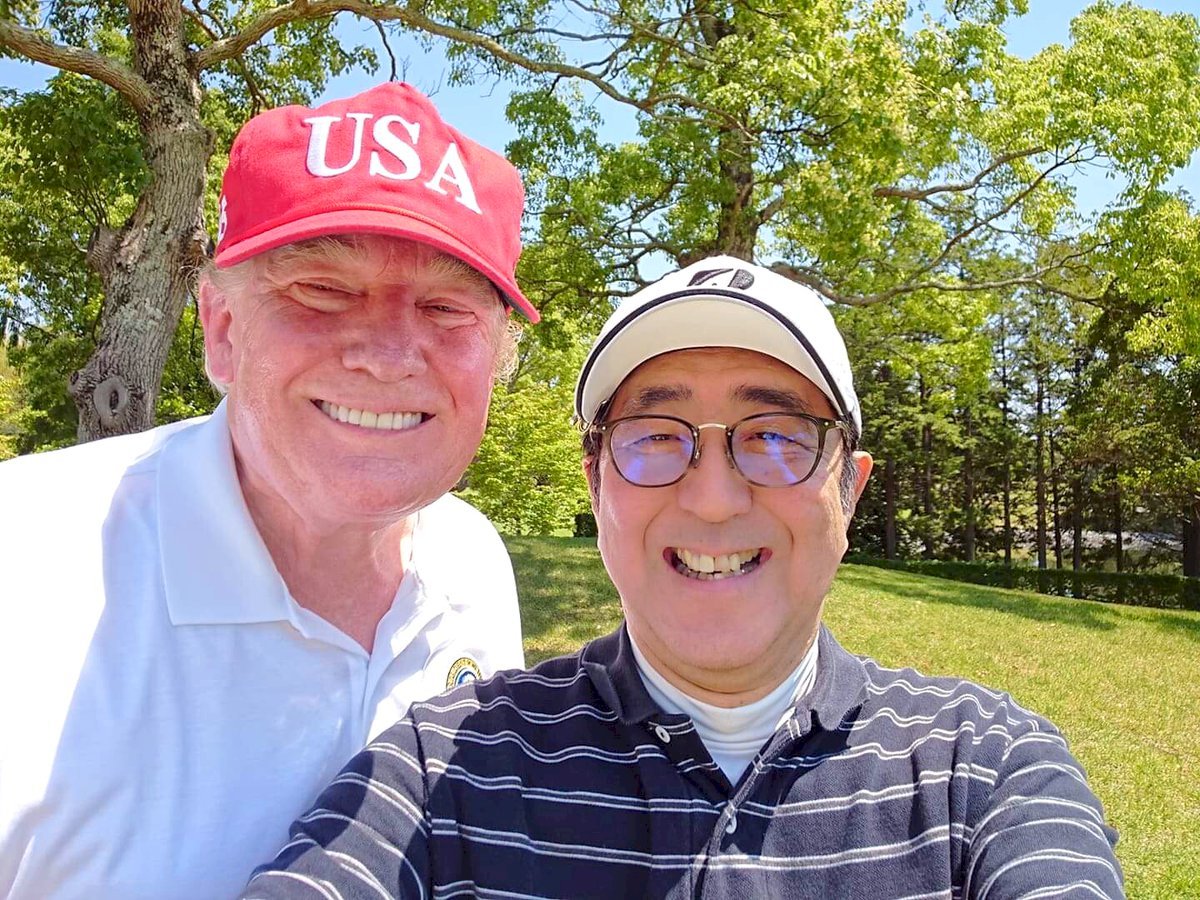 別笑安倍陪打球 這套外交術真奏效！處理貿易戰 美對日、中態度差很大