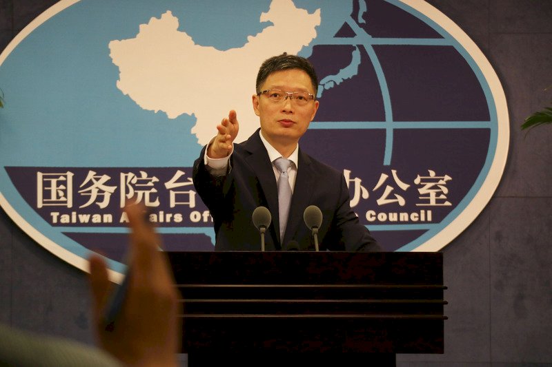 總統會見六四親歷者 國台辦：升高兩岸對抗