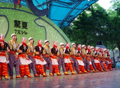 土耳其9歲男孩 宜蘭童玩節參與快步舞演出