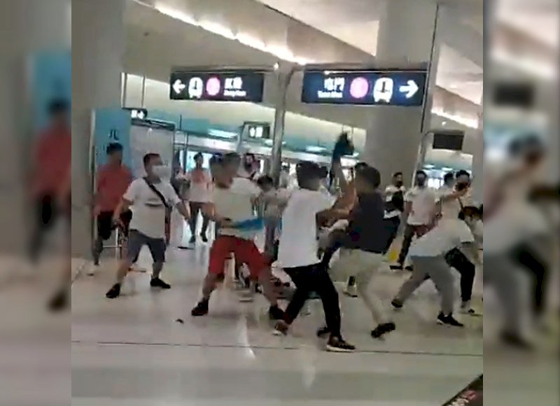 香港元朗721事件 原告變被告