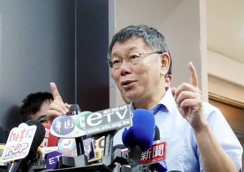 柯文哲：毫無經驗者接國家重要職務很可怕