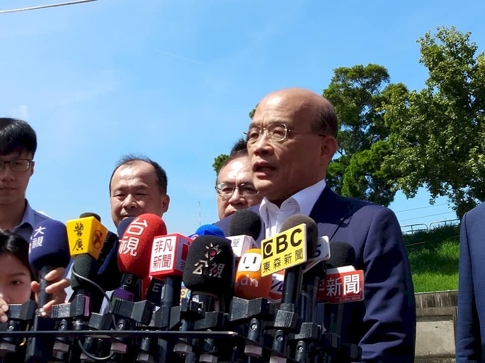 批韓國瑜災後神隱又放砲 蘇揆：要錢也不照規矩來