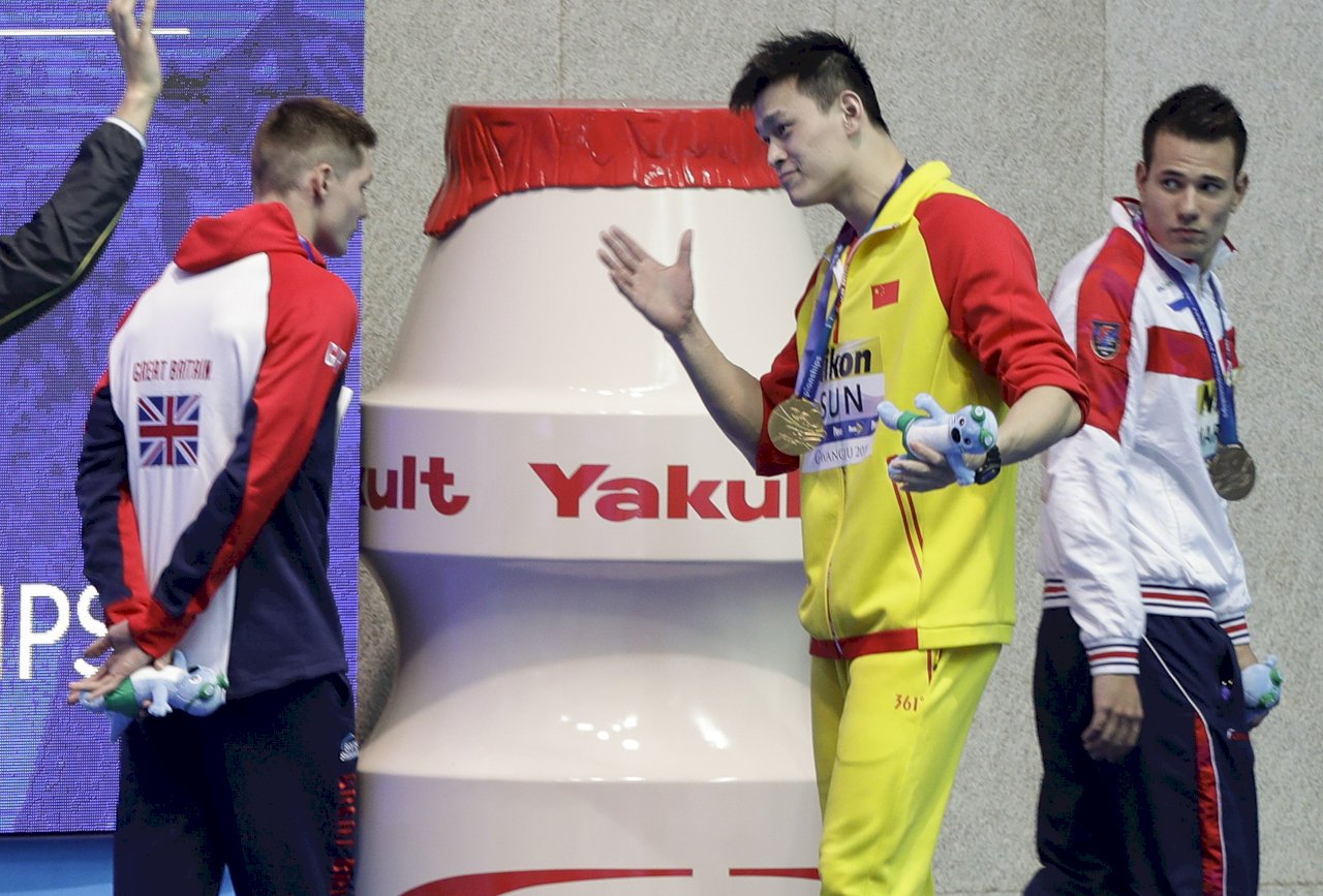 效仿澳洲泳將 英國選手拒與孫楊合影