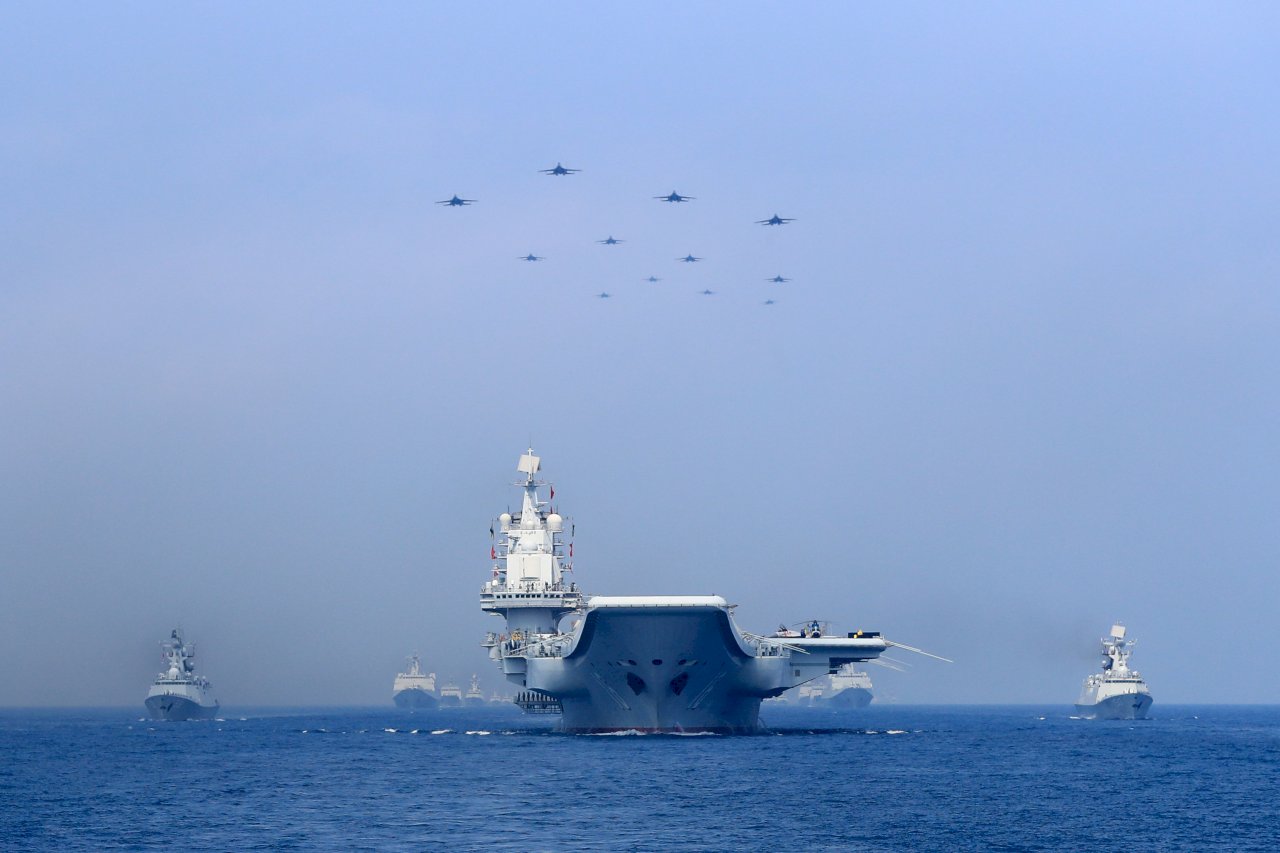 共軍第一島鏈集結秀肌肉 考驗川普2.0印太戰略