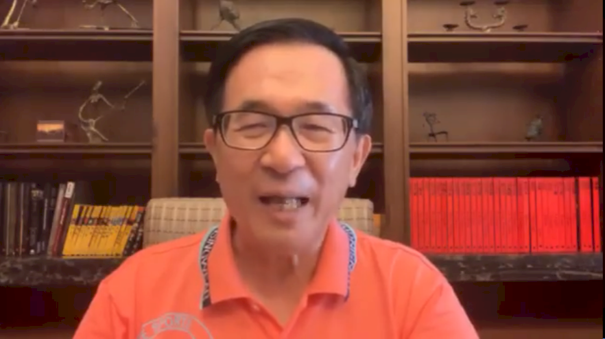 陳水扁：凱校授課何嘗不是職能治療