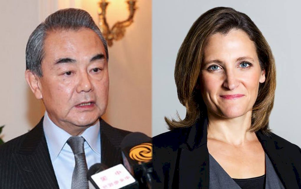 中加外長會 王毅要求儘快妥善解決孟晚舟事件