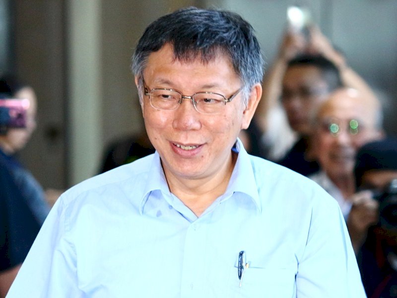 媒體指郭柯已會面 柯文哲：三分真七分假
