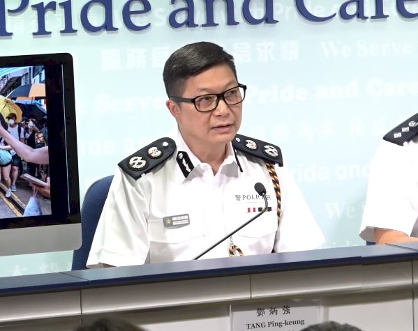 港警承認反送中現場派員臥底 否認插贓嫁禍