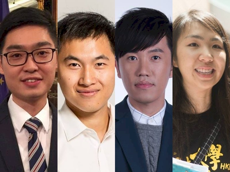 黃之鋒與周庭獲交保 反送中領袖有4人仍遭拘押