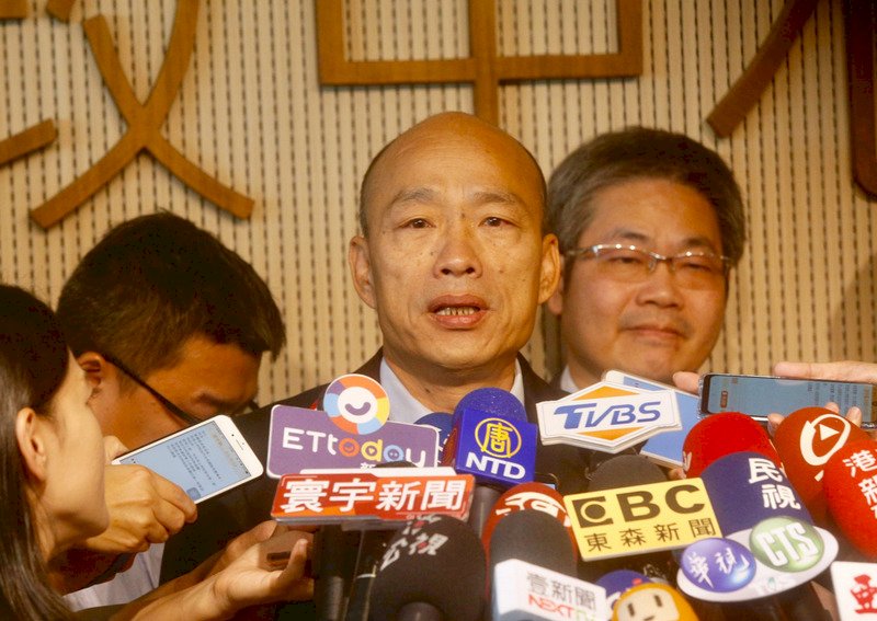 新北造勢朱侯不參加 韓國瑜：會誠摯再邀請