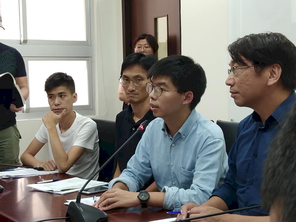 黃之鋒盼港台合作 &nbsp;陸委會重申依法完善機制