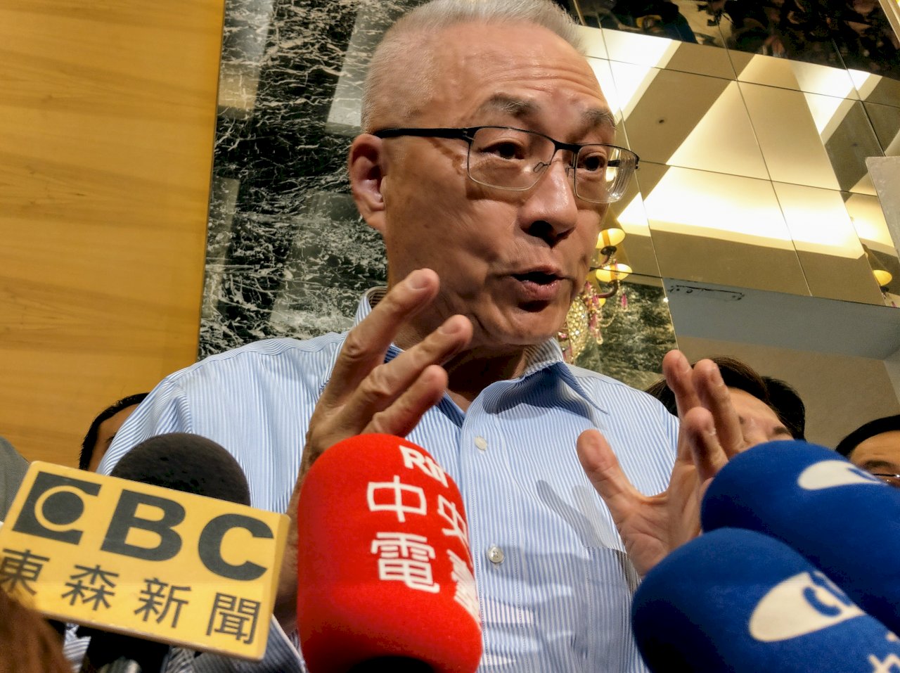 馬、韓造勢場錯身未碰面 吳敦義：馬英九會盡全力助韓