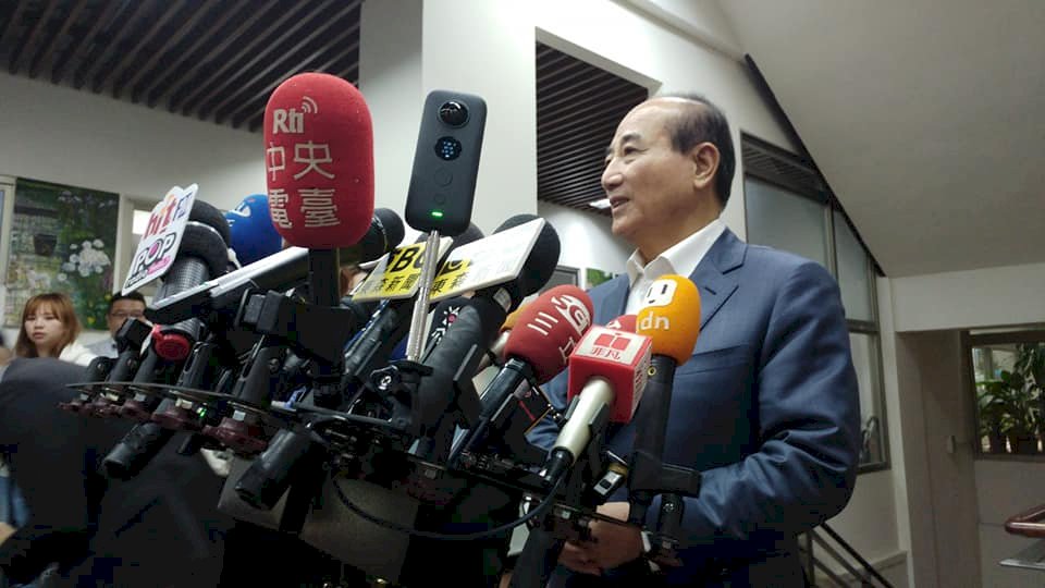 郭台銘不選2020 王金平：充分尊重兩人已會面