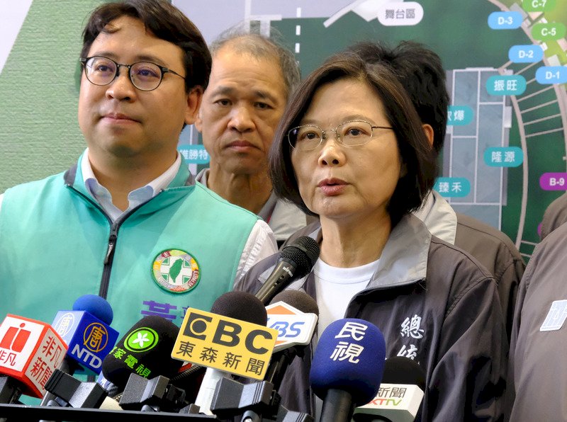 諾魯總統訪台 蔡總統：將交流雙邊與國際情勢