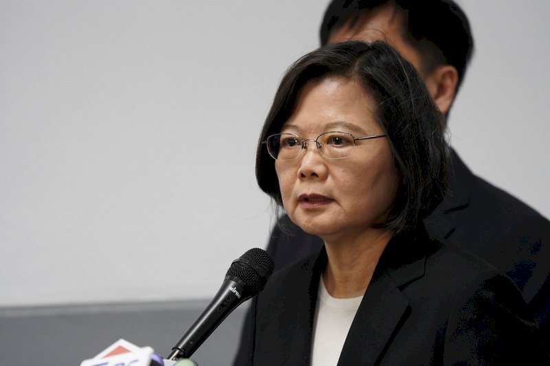 蔡總統籲港府與人民對話 避免升高對抗情勢