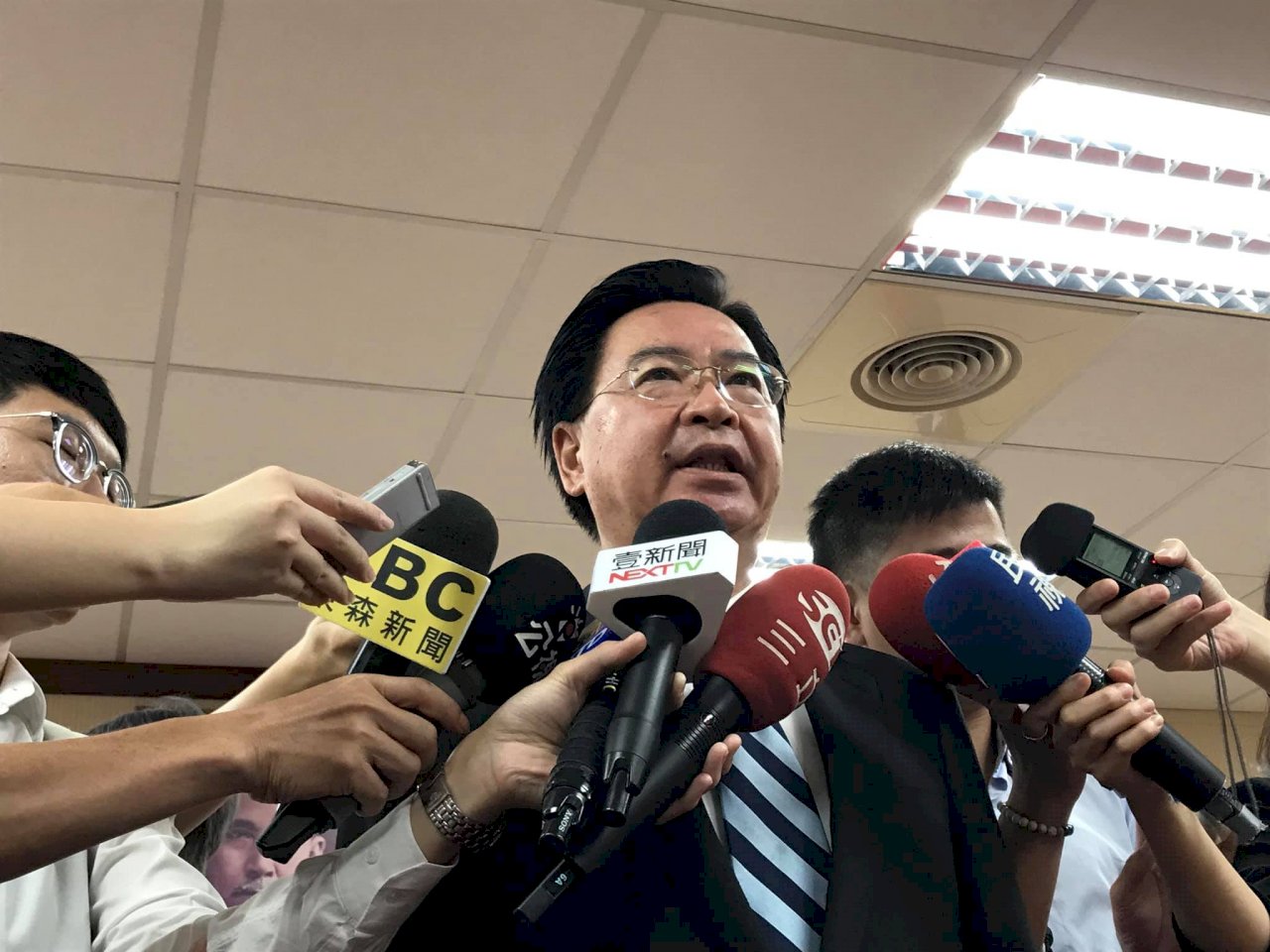 傳韓國瑜11月訪美 吳釗燮：目前沒任何訊息