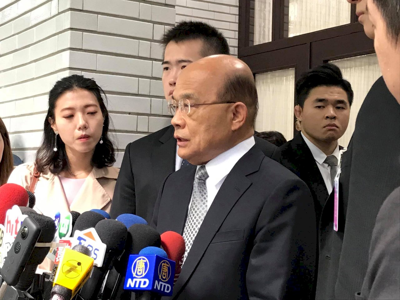 韓國瑜傳將請假拚大選 蘇貞昌：違背對市民承諾
