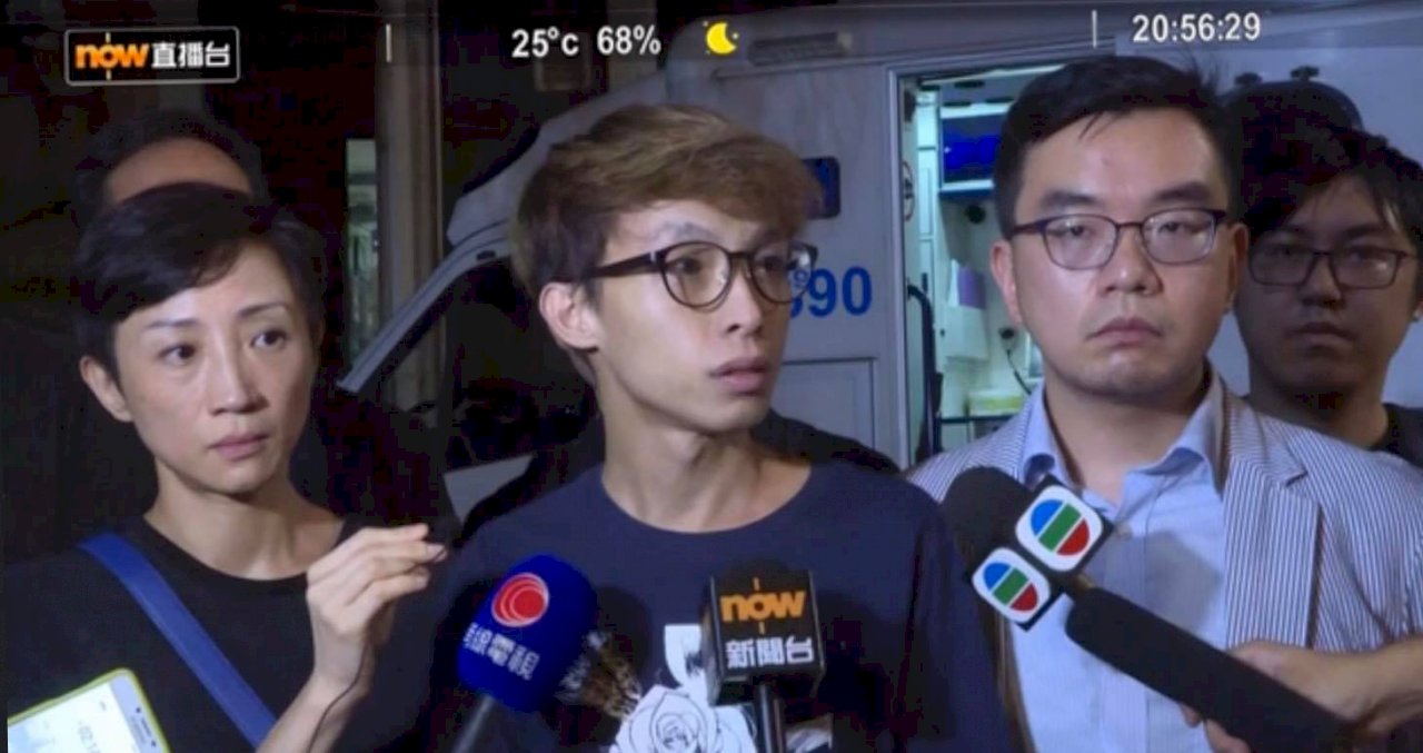 民陣：岑子杰完成急救 情況穩定