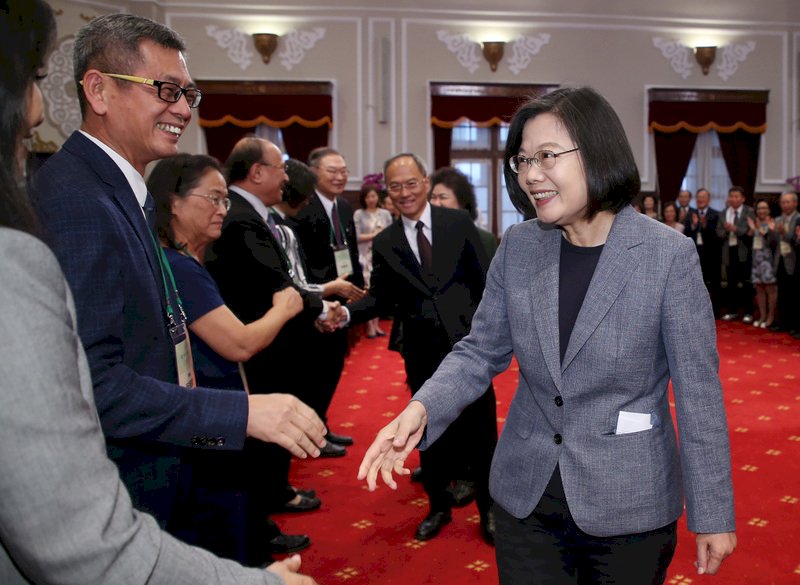 總統：國際挺台力道越來越強 台美關係亦愈見緊密