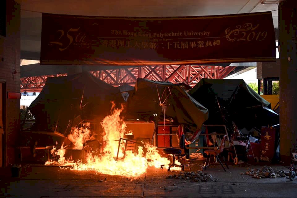 香港反送中警民衝突 中華羽隊晚上不出門