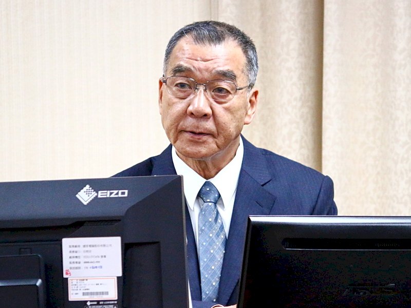 新任國防部長邱國正23日布達