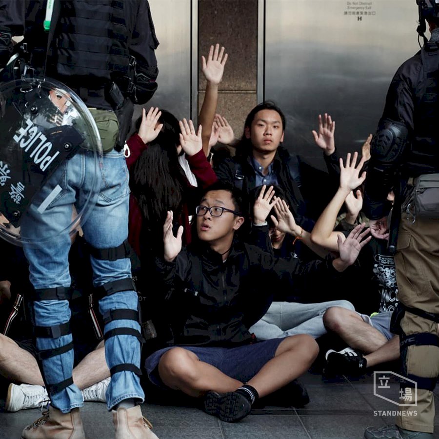 港警再捕287名反送中者 近2/3是學生