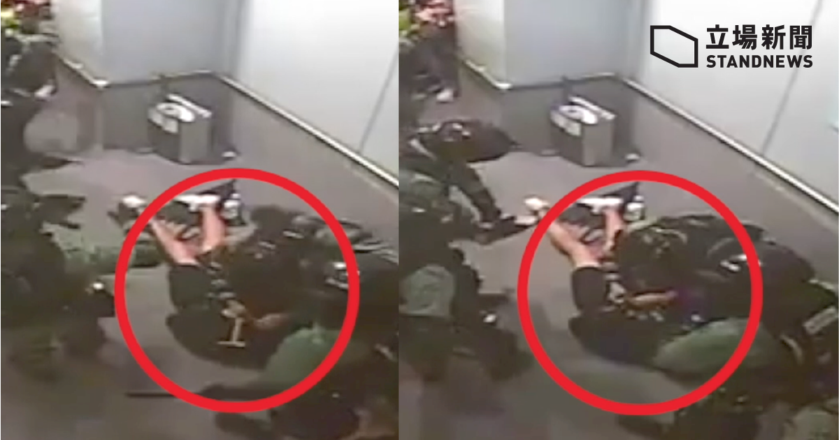 港警闖入教會逮人&nbsp; 監視器畫面曝光