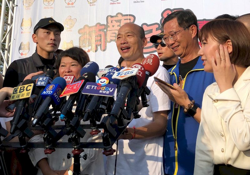 韓國瑜：鄉親生活需求很簡單 只要安居樂業