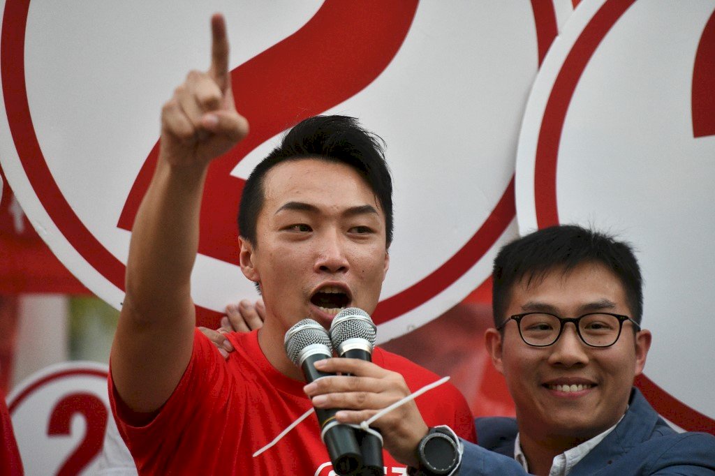 香港泛民集體顛覆政權案 岑子杰等4人刑滿出獄