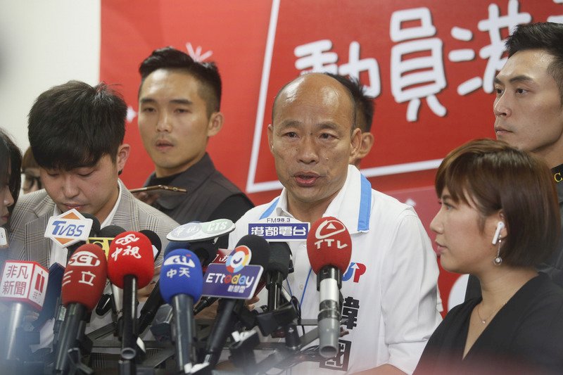 提告黃國昌 韓國瑜強調自己問心無愧
