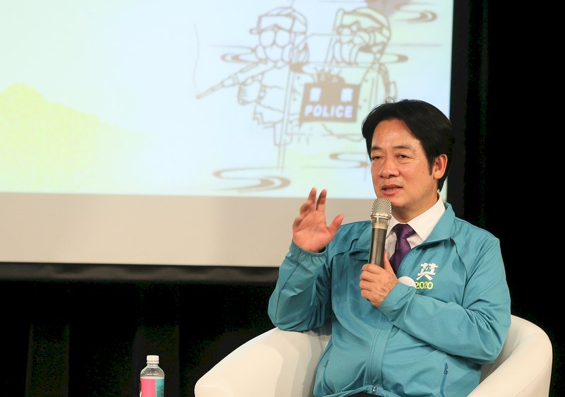 賴清德籲以選票支持年輕人 捍衛台灣民主