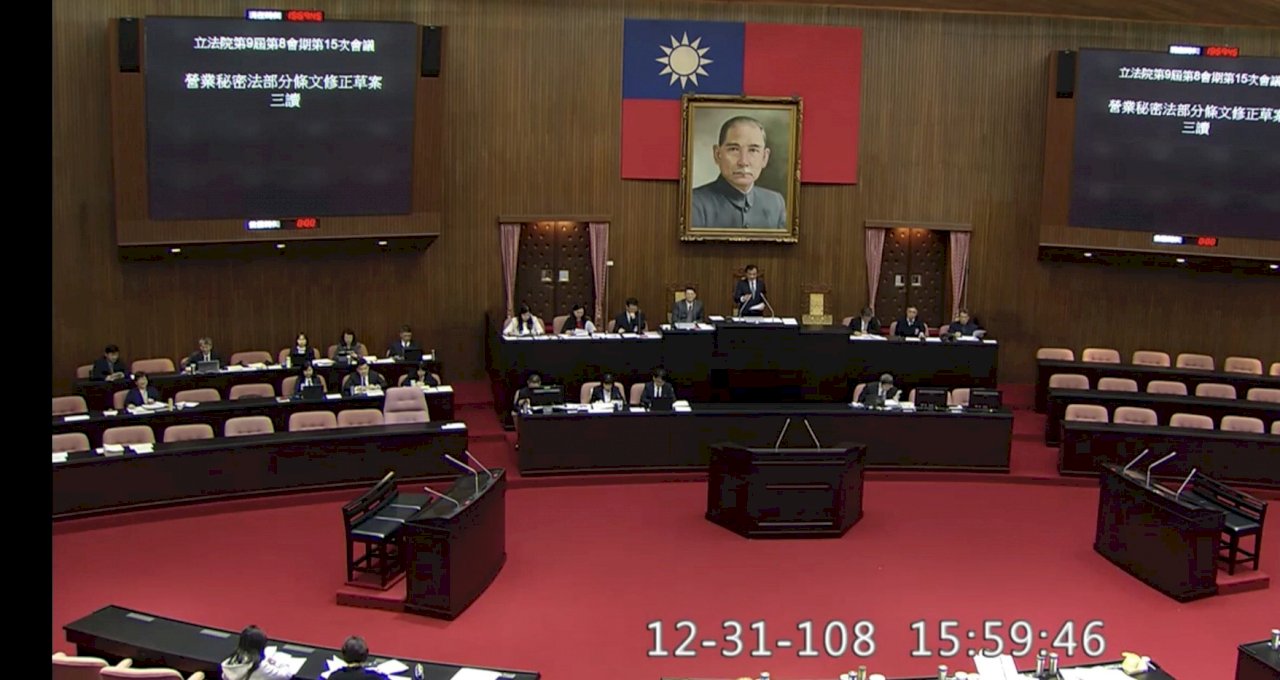 立院三讀 偵辦營業秘密案得核發保密令