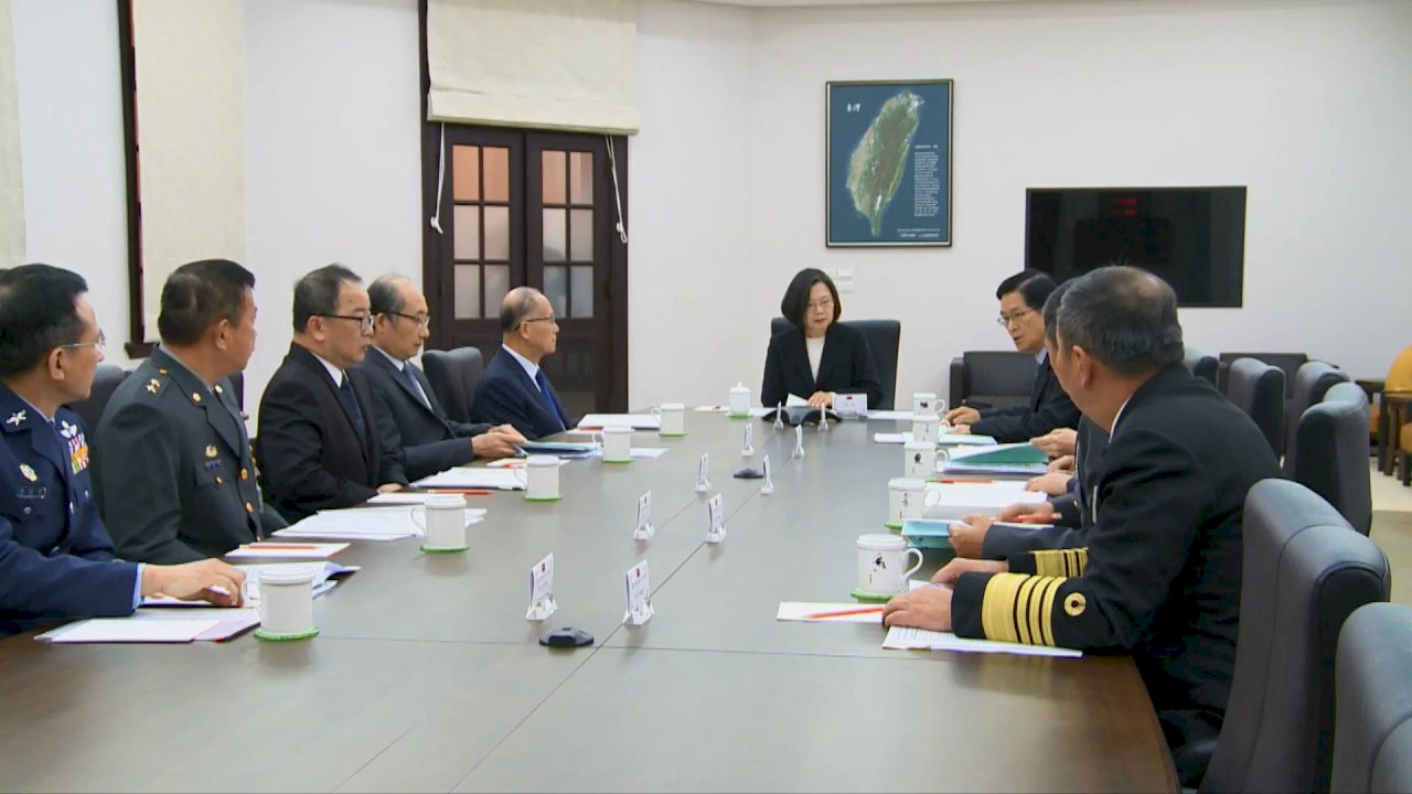 總統召開軍事會談 專家：大選前穩定軍心應變