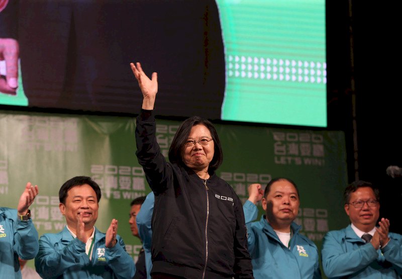 蔡總統連任 紐時：北京施壓適得其反